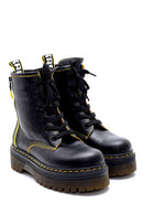 Women's Leather Zipper Detailed Boots | Derimod Women's Leather Zipper Detailed Boots | Derimod