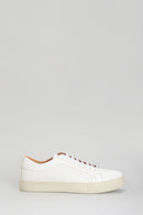 Beyaz Erkek Deri Sneaker | Derimod Beyaz Erkek Deri Sneaker | Derimod