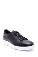 Erkek Siyah Deri Sneaker | Derimod Erkek Siyah Deri Sneaker | Derimod