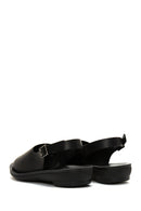 Kadın Siyah Comfort Sandalet | Derimod Kadın Siyah Comfort Sandalet | Derimod