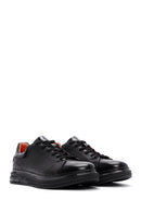 Men's Black Leather Sneaker | Derimod Men's Black Leather Sneaker | Derimod