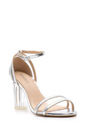 Women's Transparent Heeled Sandals | Derimod Women's Transparent Heeled Sandals | Derimod