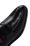 Erkek Siyah Deri Klasik Loafer | Derimod Erkek Siyah Deri Klasik Loafer | Derimod