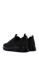 Men's Black Nubuck Leather Sneaker | Derimod Men's Black Nubuck Leather Sneaker | Derimod