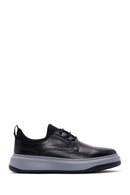Erkek Siyah Deri Sneaker | Derimod Erkek Siyah Deri Sneaker | Derimod