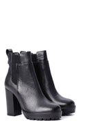 Women's Heeled Leather Boots | Derimod Women's Heeled Leather Boots | Derimod