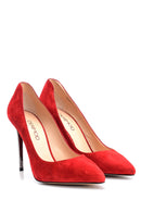 Kadın Süet Deri Stiletto | Derimod Kadın Süet Deri Stiletto | Derimod