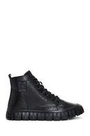 Men's Black Leather Boots | Derimod Men's Black Leather Boots | Derimod