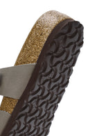 Birkenstock Women's Mink Mayari Bf Flip Flops Nubuck Slippers | Derimod Birkenstock Women's Mink Mayari Bf Flip Flops Nubuck Slippers | Derimod