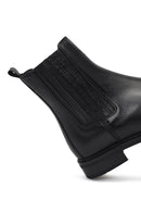 Women's Black Leather Chelsea Boot | Derimod Women's Black Leather Chelsea Boot | Derimod