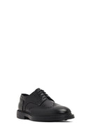 Men's Black Lace-Up Leather Classic Shoe | Derimod Men's Black Lace-Up Leather Classic Shoe | Derimod