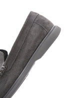 Derimod Fly Erkek Gri Süet Deri Loafer | Derimod Derimod Fly Erkek Gri Süet Deri Loafer | Derimod