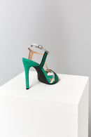Ankle Strap Women's Heeled Leather Sandals | Derimod Ankle Strap Women's Heeled Leather Sandals | Derimod