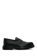Men's Black Leather Casual Loafer | Derimod Men's Black Leather Casual Loafer | Derimod