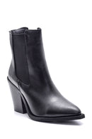 Women's Heeled Leather Boots | Derimod Women's Heeled Leather Boots | Derimod