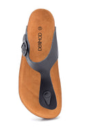 Women's Casual Leather Slippers | Derimod Women's Casual Leather Slippers | Derimod