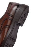 Men's Brown Lace-Up Leather Classic Shoes | Derimod Men's Brown Lace-Up Leather Classic Shoes | Derimod