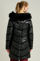 Ilyada Women's Leather Jacket | Derimod Ilyada Women's Leather Jacket | Derimod