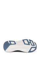 Derimod Zero Women's Blue Thick-Soled Fabric Sneakers | Derimod Derimod Zero Women's Blue Thick-Soled Fabric Sneakers | Derimod