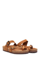 Women's Leather Flip Flops | Derimod Women's Leather Flip Flops | Derimod