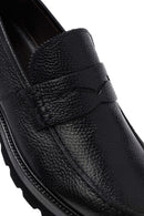 Male Black Leather Casual Loafers | Derimod Male Black Leather Casual Loafers | Derimod