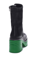 Women's Colorful Sole Heeled Boots | Derimod Women's Colorful Sole Heeled Boots | Derimod