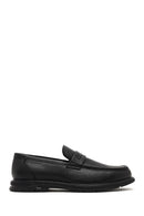 Erkek Siyah Deri Loafer | Derimod Erkek Siyah Deri Loafer | Derimod