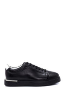 Men's Black Leather Sneaker | Derimod Men's Black Leather Sneaker | Derimod