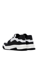 Erkek Beyaz Deri Kalın Tabanlı Sneaker | Derimod Erkek Beyaz Deri Kalın Tabanlı Sneaker | Derimod