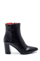 Women's Leather Gritti For Derimod Heeled Boots | Derimod Women's Leather Gritti For Derimod Heeled Boots | Derimod