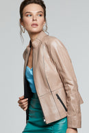 Riva Women's Leather Jacket | Derimod Riva Women's Leather Jacket | Derimod