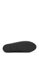 Women's Black Leather Masculine Loafer | Derimod Women's Black Leather Masculine Loafer | Derimod