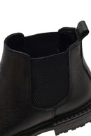 Men's Black Leather Chelsea Boot | Derimod Men's Black Leather Chelsea Boot | Derimod