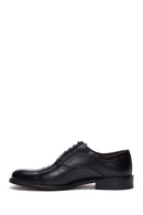 Men's Black Lace-Up Leather Classic Shoes | Derimod Men's Black Lace-Up Leather Classic Shoes | Derimod