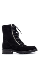 Women's Suede Leather Boots | Derimod Women's Suede Leather Boots | Derimod