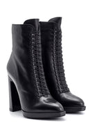 Women's Heeled Leather Boots | Derimod Women's Heeled Leather Boots | Derimod