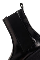 Women's Black Patent Leather Classic Chelsea Boots | Derimod Women's Black Patent Leather Classic Chelsea Boots | Derimod