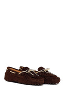Woman Brown Tassel Suede Loafer | Derimod Woman Brown Tassel Suede Loafer | Derimod