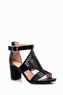 Women's Suede Heeled Shoes | Derimod Women's Suede Heeled Shoes | Derimod