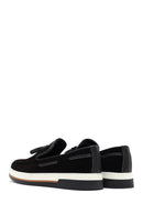 Erkek Siyah Süet Deri Casual Loafer | Derimod Erkek Siyah Süet Deri Casual Loafer | Derimod