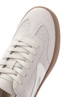 Kadın Bej Bağcıklı Sneaker | Derimod Kadın Bej Bağcıklı Sneaker | Derimod