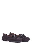 Kadın Süet Loafer | Derimod Kadın Süet Loafer | Derimod