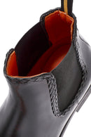 Men's Black Leather Chelsea Boots | Derimod Men's Black Leather Chelsea Boots | Derimod