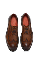 Men's Patterned Leather Casual Shoes | Derimod Men's Patterned Leather Casual Shoes | Derimod