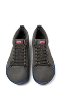 Camper Erkek Siyah Gri Peu Pista Gm Nubuk Deri Sneaker | Derimod Camper Erkek Siyah Gri Peu Pista Gm Nubuk Deri Sneaker | Derimod