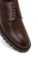 Men's Brown Lace-Up Leather Casual Shoes | Derimod Men's Brown Lace-Up Leather Casual Shoes | Derimod