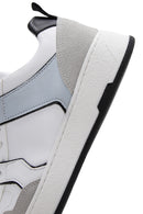 Kadın Beyaz Süet Detaylı Sneaker | Derimod Kadın Beyaz Süet Detaylı Sneaker | Derimod
