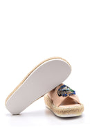 Kadın İncili Espadril Terlik | Derimod Kadın İncili Espadril Terlik | Derimod