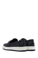 Erkek Lacivert Deri Loafer | Derimod Erkek Lacivert Deri Loafer | Derimod