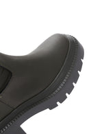 Women's Khaki Thick Soled Casual Boots | Derimod Women's Khaki Thick Soled Casual Boots | Derimod
